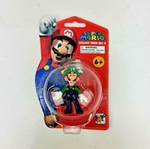 Super Mario Bros Luigi Figure 2007 Nintendo Popco Corgi NT78104 NEW Sealed - £10.26 GBP