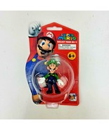 Super Mario Bros Luigi Figure 2007 Nintendo Popco Corgi NT78104 NEW Sealed - £10.23 GBP