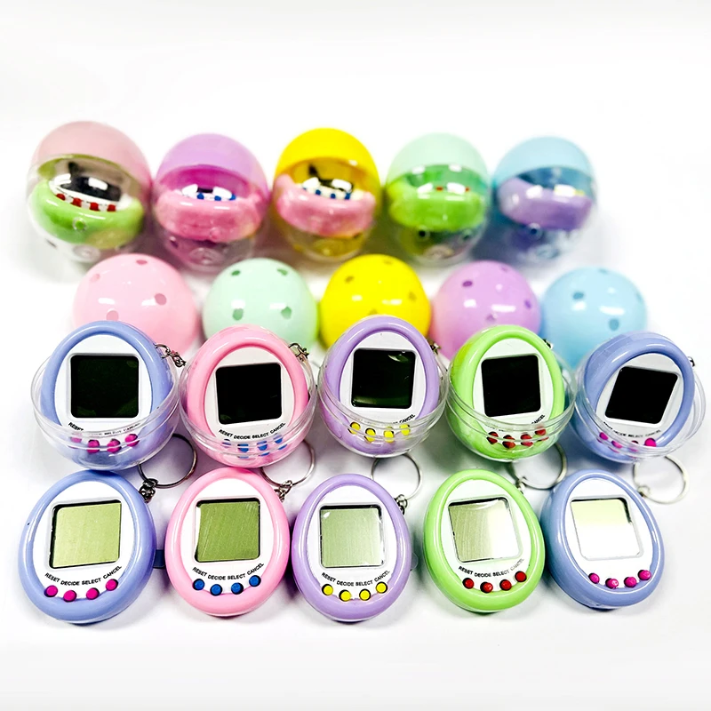 1PCS 90S Nostalgic Tamagotchi Electronic Pets Macaron Color Surprise Egg Capsule - £8.18 GBP