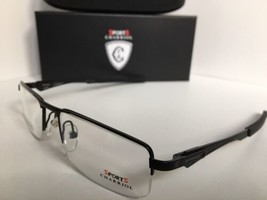 New Charriol Sport SP 23032 C9 55mm Titanium Semi-Rimless Men Eyeglasses  - £119.89 GBP