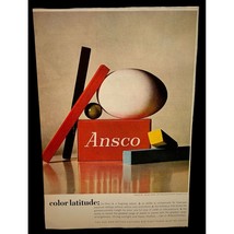 Ansco Vintage Print Ad Anscochrome Color Film Irving Penn Photo Still Li... - £10.90 GBP