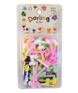 TARA GIRLS BOW HAIR BARRETTES - ASSORTED COLORS - 66 PCS.  (88812) - $147.46 MXN