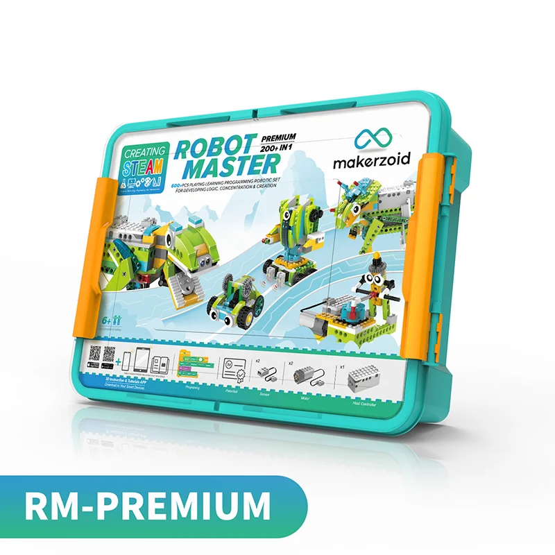 MXW  Robot Master Premium Robots App Controlled Robot Kits Educational Toy Sets - £179.92 GBP