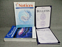 Notices of the American Mathematical Society Magazine lot 2019 2020 w bu... - $33.24