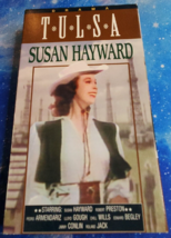 T*U*L*S*A Susan Hayward Robert Preston TULSA Metacom VHS Color 1995 - £4.43 GBP