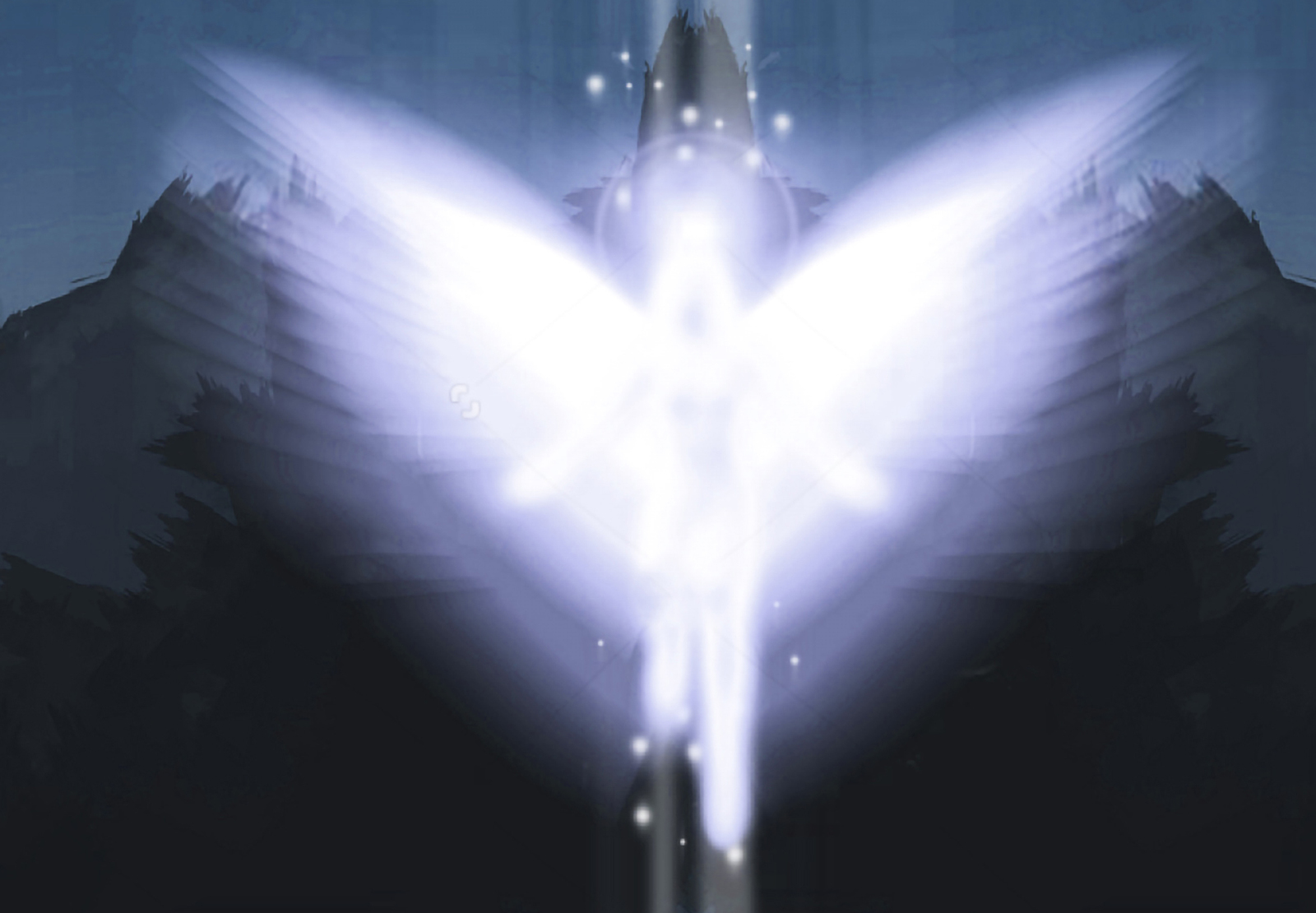 give you an angel amulet to protect you