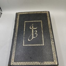 The Jerusalem Bible Doubleday &amp; Company 1966 Leather Vintage - $95.03