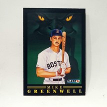 1991 Fleer Pro Visions #8 Mike Greenwell Boston Red Sox Insert Baseball Card - £1.30 GBP