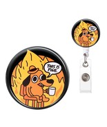 ITOKEY Badge Reel, Funny Badge Holder, Cute Badge Clip for Nurse, This i... - $17.80