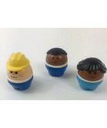 Vintage Fisher Price Chunky Little People Lot ~ 3 Figures - $13.52 CAD