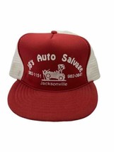 Vintage Snapback Trucker Hat / Cap, JB&#39;s Auto Salvage Jacksonville Arkansas - £13.76 GBP