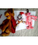 Popular Cartoon Plush Toys: Simba-Lion King, Marvin the Martian, Pink Pa... - $54.27 CAD