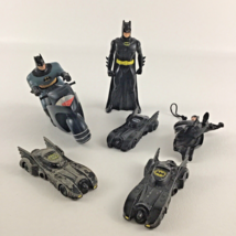 DC Comics Vintage Batman Lot Figures Batmobile Diecast Cars Vehicles 90s Ertl - £21.42 GBP