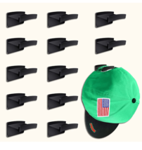 Hat Racks for Baseball Caps Hat Holder for Wall No Drilling Sticky Hat Hooks NEW - £10.39 GBP