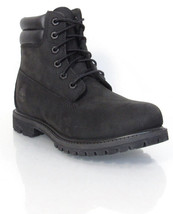 Timberland Women&#39;s Black Waterville 6-Inch Waterproof Boots SZ 6W(Wide) A15QY - £96.73 GBP