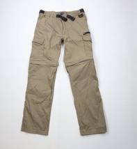 Vtg 90s Y2K Streetwear Mens Large Faded Wide Leg Convertible Cargo Pants... - $44.50