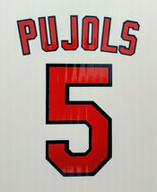 Albert Pujols Jersey Decal 4 Inches  - £8.64 GBP