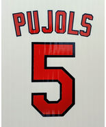 Albert Pujols Jersey Decal 4 Inches  - £8.60 GBP