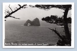 RPPC Arco Rock Color Oro Spiaggia O Oregon Unp Sands Foto Cartolina N6 - £5.69 GBP