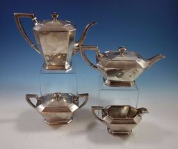 Fairfax by Durgin Gorham Sterling Silver Tea Set 4pc #04 (#1641) Fabulous! - €3.501,81 EUR
