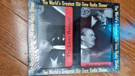 The Lone Ranger The World&#39;s Greatest Old-Time Radio Shows 2 Audio Tapes - New - £6.33 GBP