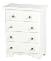 12-18&quot; DOLL DRESSER - American Handmade Wood Chest of Drawers for Girl D... - £133.97 GBP