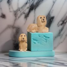 Dog Salt and Pepper Shakers Cocker Spaniel Ceramic Tabletop Accent Puppies - £17.13 GBP