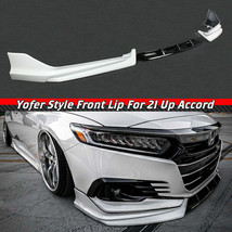BRAND NEW 3PCS 2021-2022 Honda Accord Yofer Platinum White Pearl Front Bumper Li - $165.00
