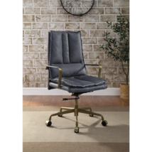 ACME Tinzud Office Chair, Gray Leather - $732.99