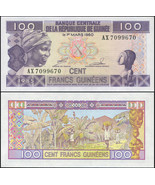 Guinea. Banknote 100 francs. 1985 (1986). Unc. Paper. Cat# P.30a - $7.77