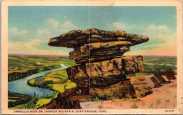 Umbrella Rock on Lookout Mountain Chattanooga TN Postcard PC4 - £3.97 GBP