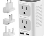 Universal Travel Adapter 220V To 110V Voltage Converter Us To Europe, In... - $69.99