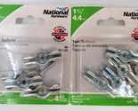National Hardware V83 1-3/4&quot; Turn Buttons Double Wing Clips 4 Packs Lot ... - £6.33 GBP