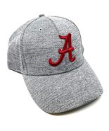 Storm Alabama Crimson Tide Logo Grey Curved Bill Adjustable Snapback Hat - £27.72 GBP