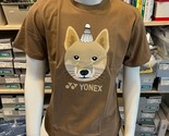 YONEX Unisex Badminton T-Shirts Sports Apparel Top Brown [Size:100] NWT ... - $35.01