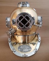 Boston 18 Diving Helmet Antique U.S Navy Mark V Scuba Maritime Divers Helme - £165.91 GBP