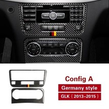SRXTZM 2pcs 3D   Auto Interior Trim Air conditioning CD Control Panel Car Stylin - £98.26 GBP