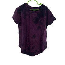 Zella Girl Purple Short Sleeve Tee Large 10/12 New - £10.83 GBP