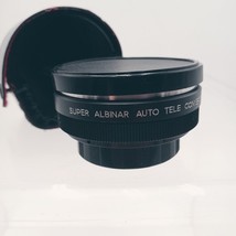 SUPER ALBINAR TELE CONVERTER 2X MULTI-COATED FOR MINOLTA MD w/CASE &amp; CAPS - $32.40 CAD