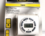 Defiant Indoor 7-day Programmable Digital Polarized Timer 15 Amp White (... - £8.55 GBP