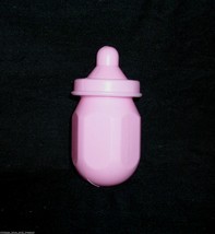 Vintage 1988 Mattel Pink Baby Bottle For Turtle Tots Animal Plastic Part Piece - £5.98 GBP