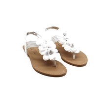 Wild Pair Sari Floral Embellished Flat Sandals Women&#39;s Shoes | Stylish - £17.24 GBP