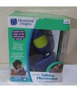 GeoSafari Jr. Talking Kids Microscope Preschool Science Toy - $40.60 CAD