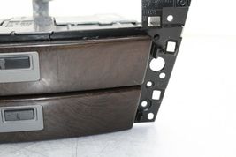 2002-2005 BMW 745i 745LI 760i E65 E66 CENTER CONSOLE STORAGE WOOD TRAY P8189 image 3