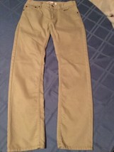 Levi&#39;s Strauss &amp; Co. jeans 511 Slim Boys Size 16 Regular 28x28 khaki jeans - $19.99