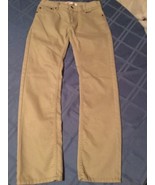 Levi&#39;s Strauss &amp; Co. jeans 511 Slim Boys Size 16 Regular 28x28 khaki jeans - £15.84 GBP