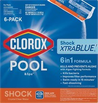 Clorox Pool&amp;Spa Shock Xtrablue 2- (Pack Of 6) - £48.40 GBP