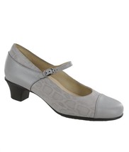 Sas isabel mary jane heel - double wide in GRIGIO/SNAKE - size 9 - $114.84