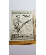 Vtg 1919 Advertising JENKINS VULCAN SPRING Richmond Indiana LESLIE&#39;S WEE... - £6.61 GBP