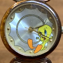 Tweety Bird Warner Bros. Vintage Ladies Watch with Prism Crystal - Works - 1990s - $22.76